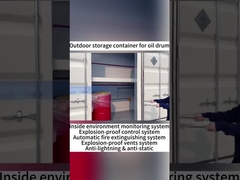 Dışarıda kimyasal depolama konteynerinde ne saklanabilir?