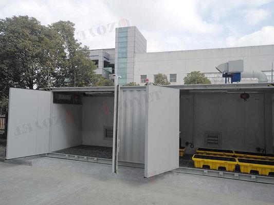 Kimyasal depolama konteyneri Kısa süreli taşınabilir depolama üniteleri