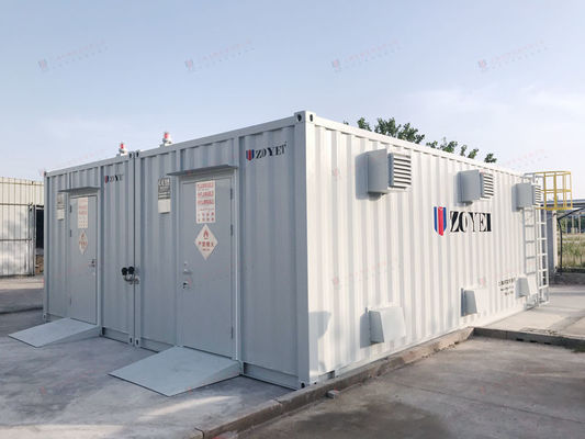 Özel renk Depolama Metal Nakliye Konteynerleri Özel Yapılmış