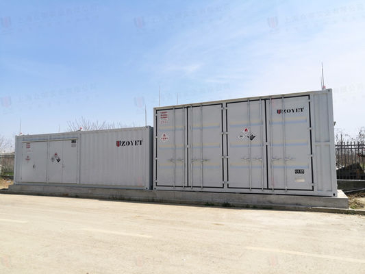 Mobil Güneş Bataryası Konteyneri Yan Kapılı 40Ft Yüksek Küp Konteyneri