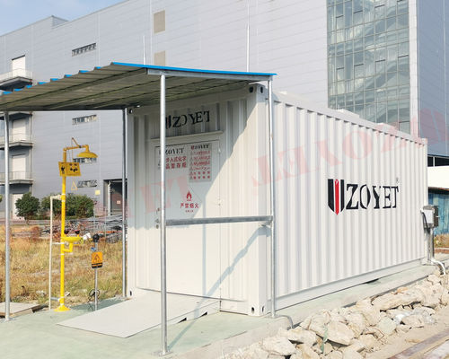 Özel Corten Konteyner Temelli Veri Merkezi Yüksek Küp