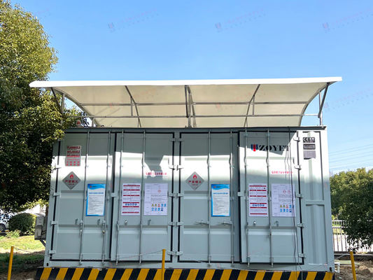 Özel Kapasite Dış Batarya Şarj Konteyneri Yangına Dirençli Yapı ve Akıllı Sıcaklık Düzenleme