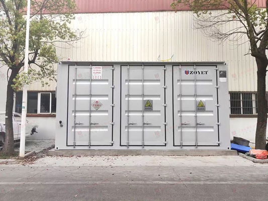 Akıllı Şarjla 40ft Açık Batarya Şarj Konteyneri