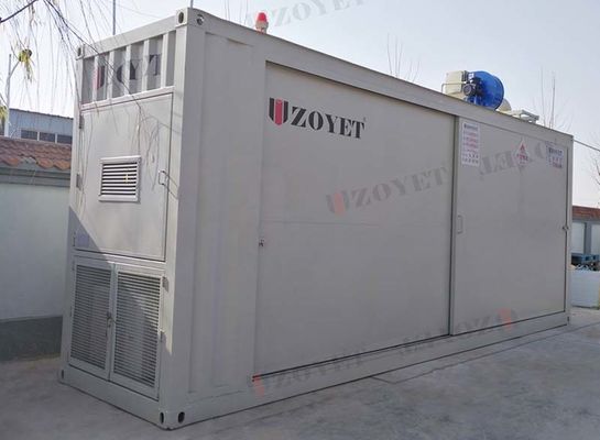 Güvenlik sistemi ve özelleştirilmiş kapasitesi olan özel kapı makineleri konteyneri