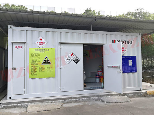 Yüksek Kapasiteli Büyük Kimyasal Depolama Konteynerleri Özel Aksesuarlar