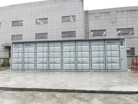 Özel modüler veri merkezi konteyneri Corten çelik