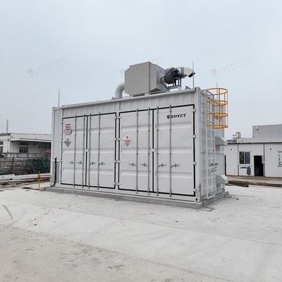 20ft Yangın geçirmez Patlama geçirmez Dış Batarya Şarj Konteyneri Özel özelliklere sahip Lityum-Ion Batarya Test Odası