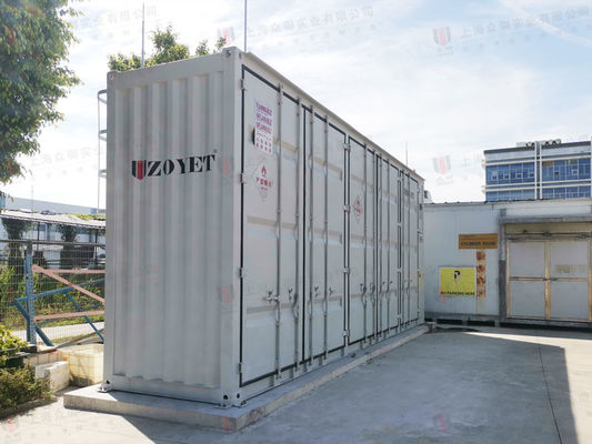 40 Ft Kutusu Türü Bitüm Tank Konteyneri Asfalt Konteyneri