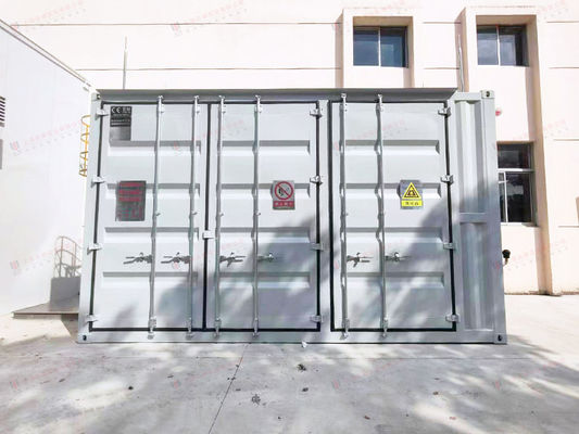 Özelleştirilmiş Kapı 40 Ft Bitüm Konteynerı Pürüzsüz Güvenli Asfalt Taşımacılığı İçin