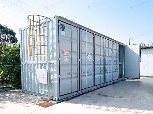 Iso Standart 20Ft Isıtılmış Bitumen Depolama Tankı Elektrikli Isıtma Sistemi
